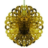 8in. Gold Foil Ball Decoration